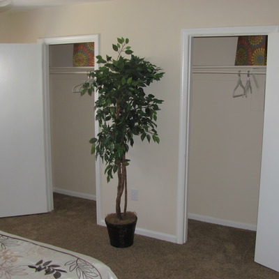 Over-sized Closets